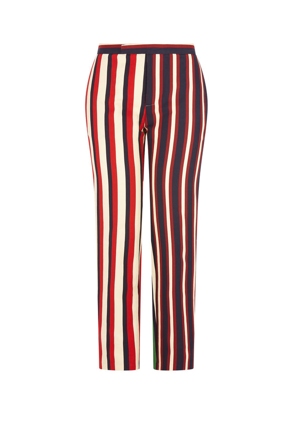 'ETON STRIPE' NARROW TROUSER - - Libertine