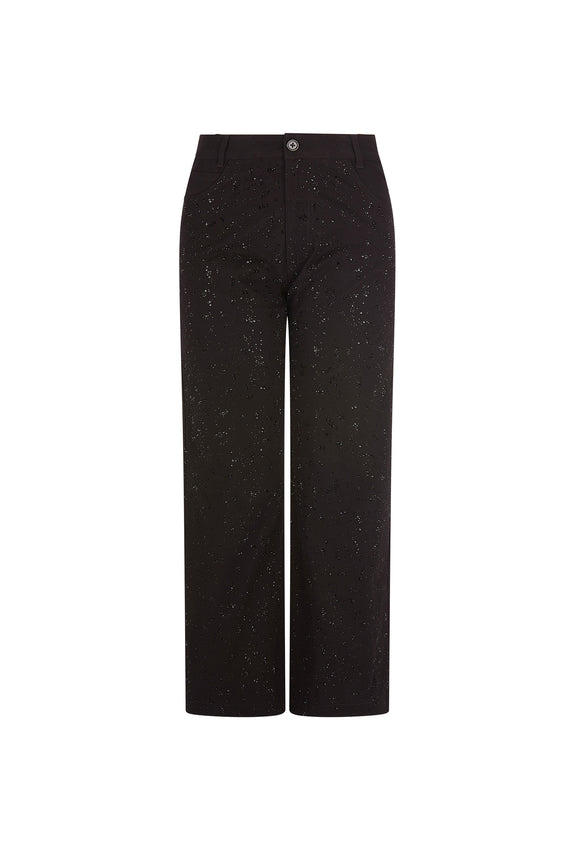 'HEAVY STARDUST' CROPPED WIDE LEG PANT -  - Libertine