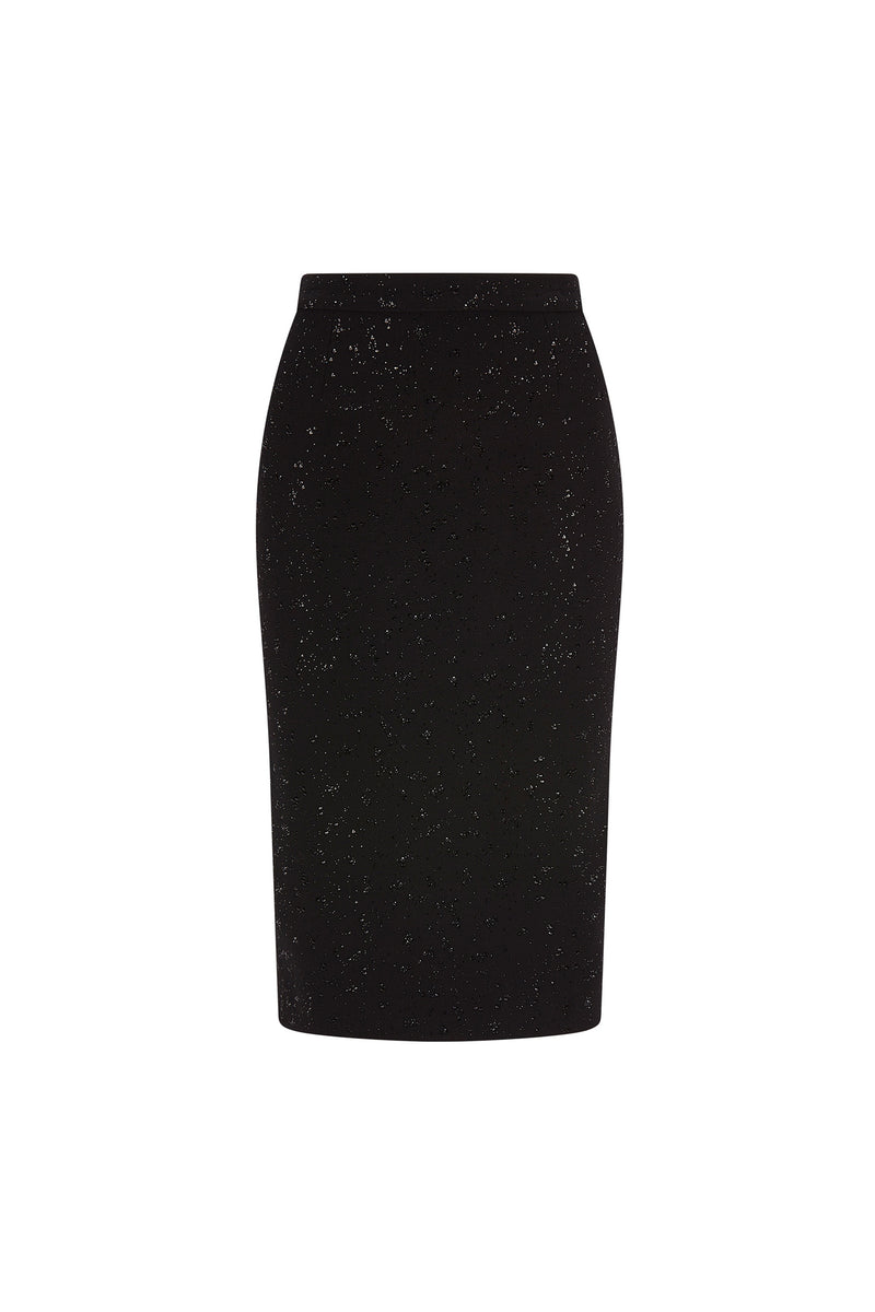 'HEAVY STARDUST' CLASSIC PENCIL SKIRT - - Libertine