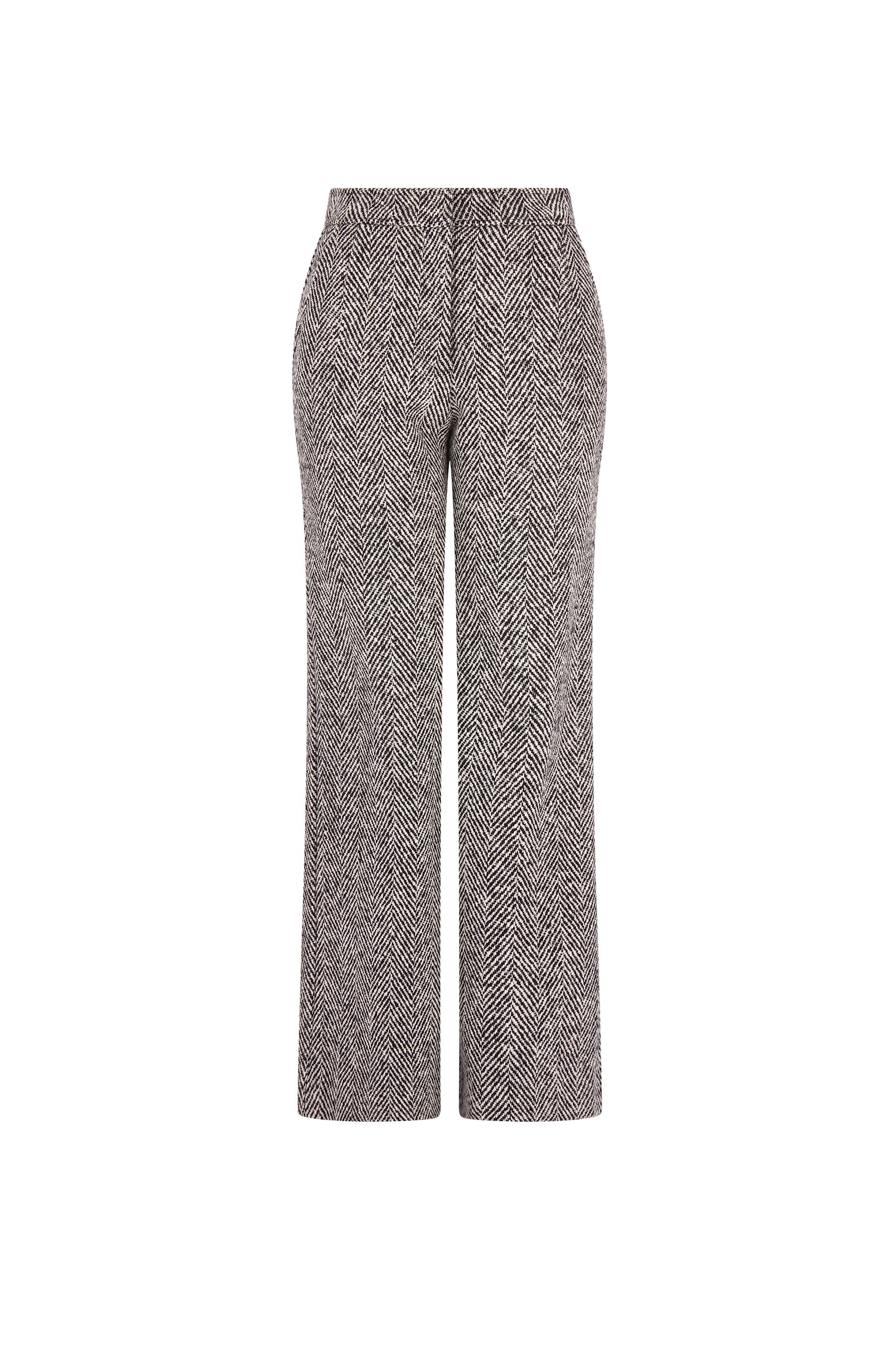 'HERRINGBONE' NEW WIDE LEG PANTS – Libertine