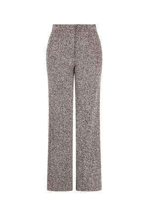 'HERRINGBONE' NEW WIDE LEG PANTS