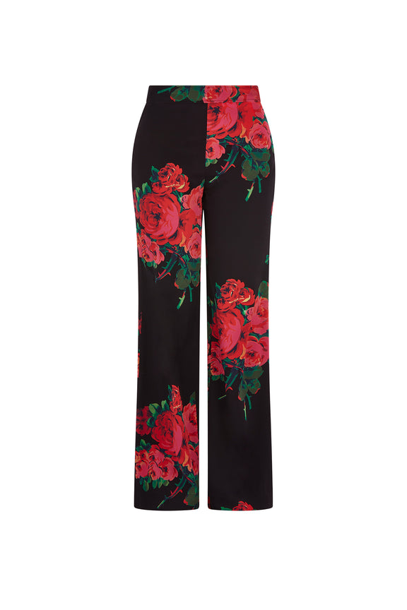 'SEVILLE ROSE' SLIM AARONS PANTS -  - Libertine