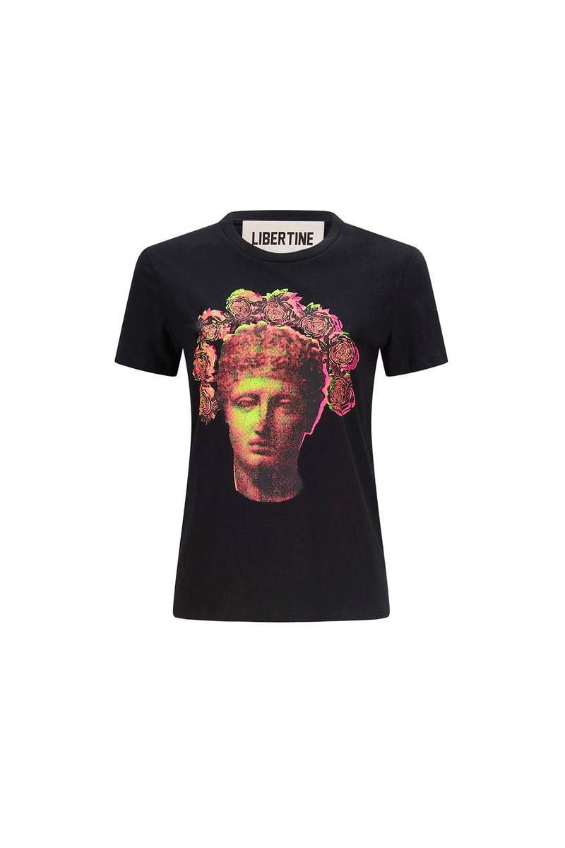 'FLOWER CROWN' T SHIRT - - Libertine