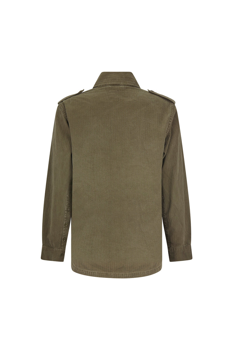 'ELIZABETHAN STUMP WORK' VINTAGE FRENCH MILITARY JACKET - - Libertine