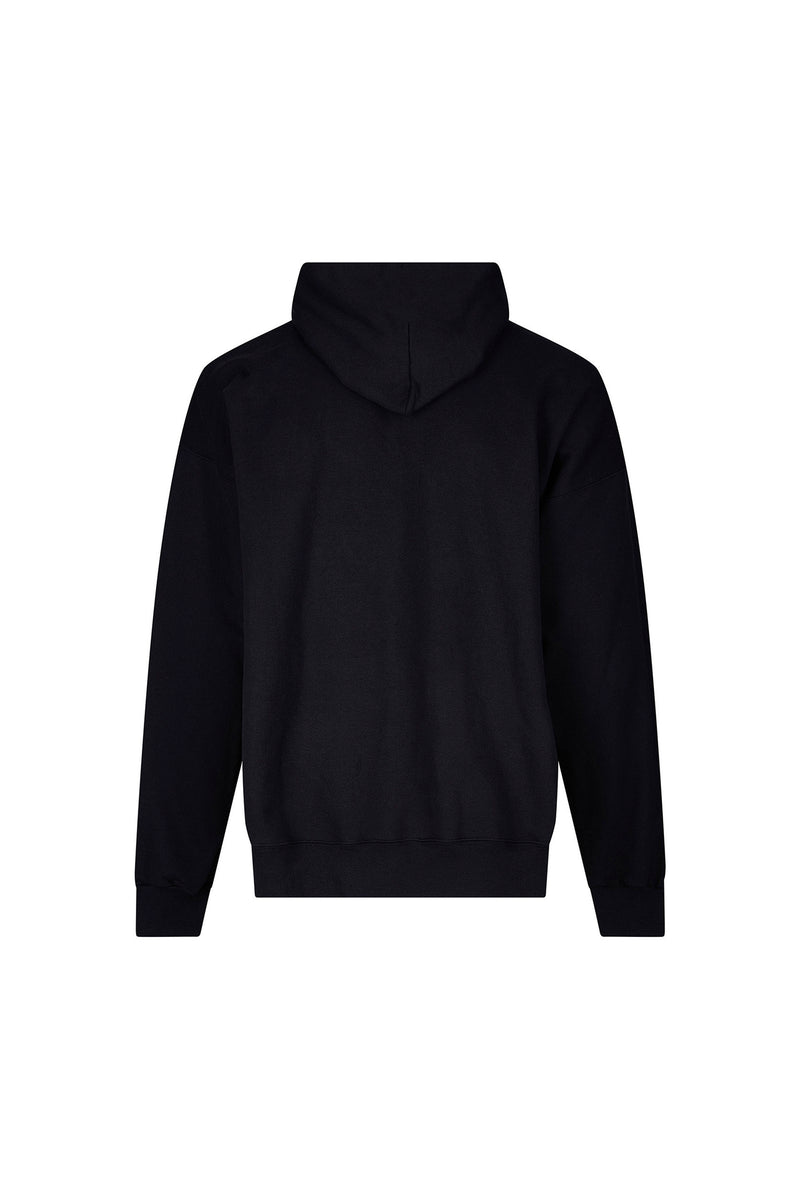 'LIB FLAMING SKULL PINK' HOODIE WITH CRYSTALS - - Libertine