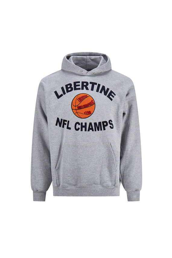 'LIBERTINE CHAMPS' PULLOVER HOODIE - - Libertine