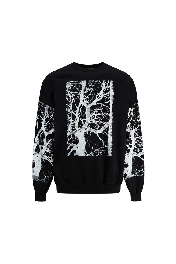 'MIDNIGHT FOREST' CREWNECK SWEATSHIRT -  - Libertine