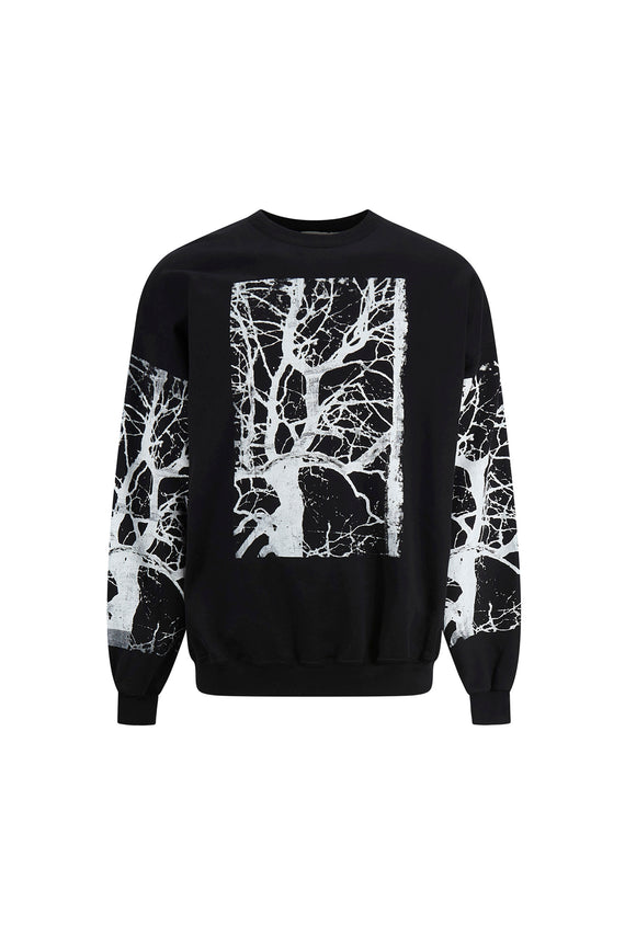 'MIDNIGHT FOREST' CREWNECK SWEATSHIRT - - Libertine - Main image