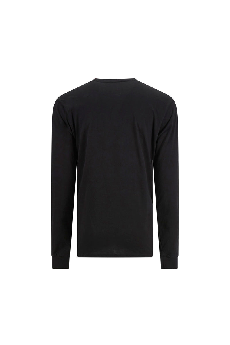 'LIB FLAMING SKULL PINK' UNISEX LONG SLEEVE T SHIRT - - Libertine