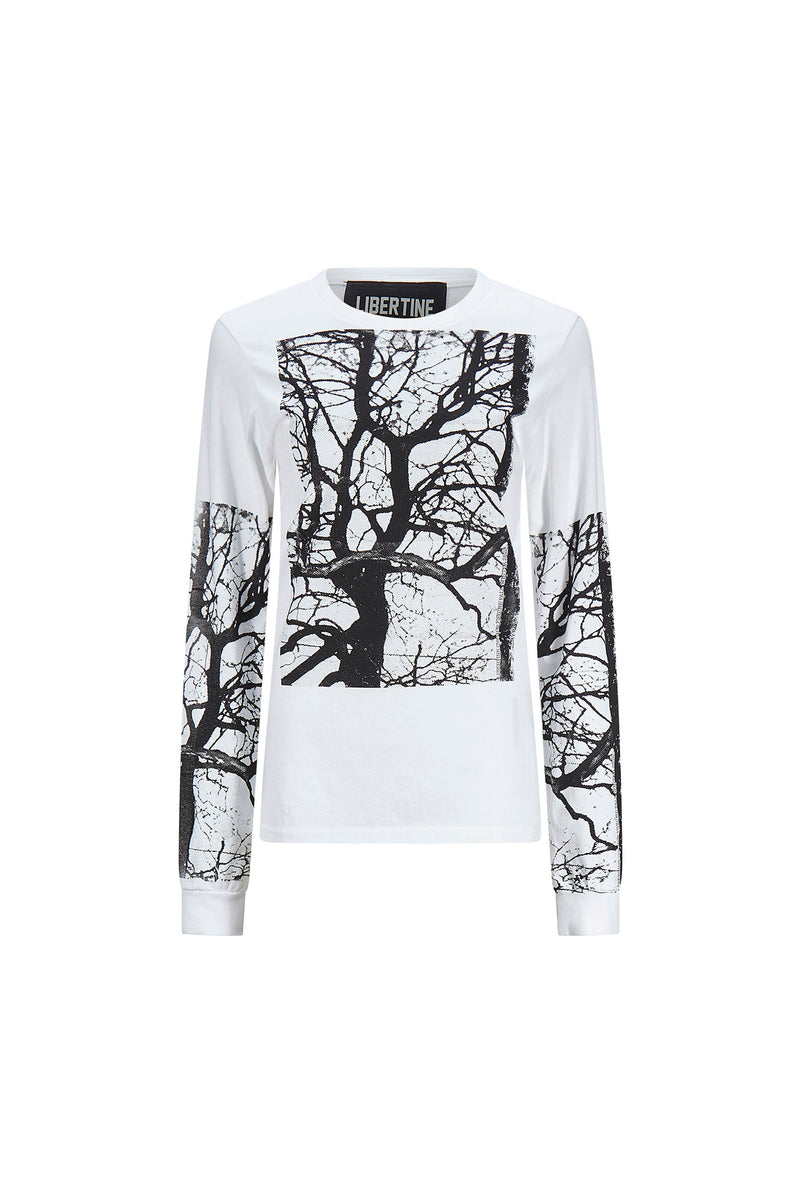 'MIDNIGHT FOREST' L/S T-SHIRT - - Libertine
