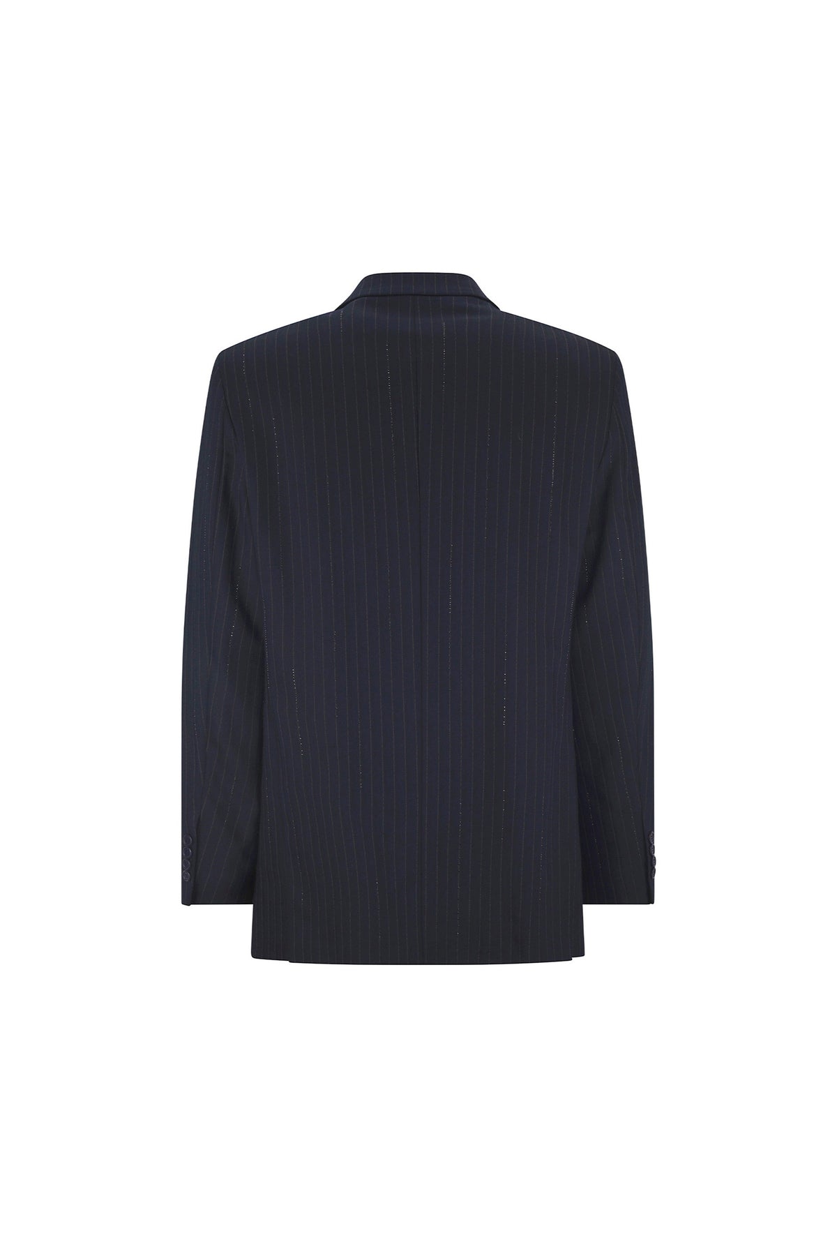 'CRYSTAL PINSTRIPE' DOUBLE BREASTED JACKET - - Libertine