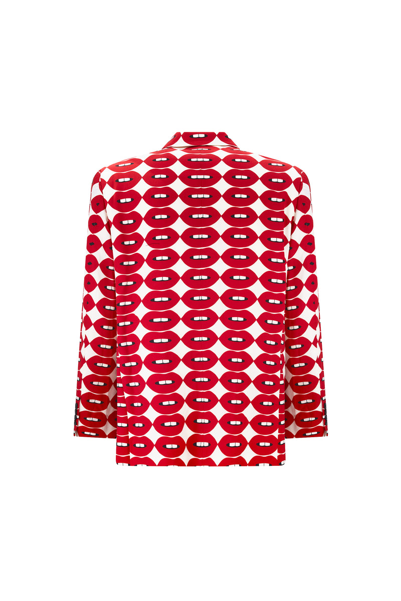 'FRENCH KISSING IN THE USA' MEN'S DOUBLE BREASTED JACKET -  - Libertine
