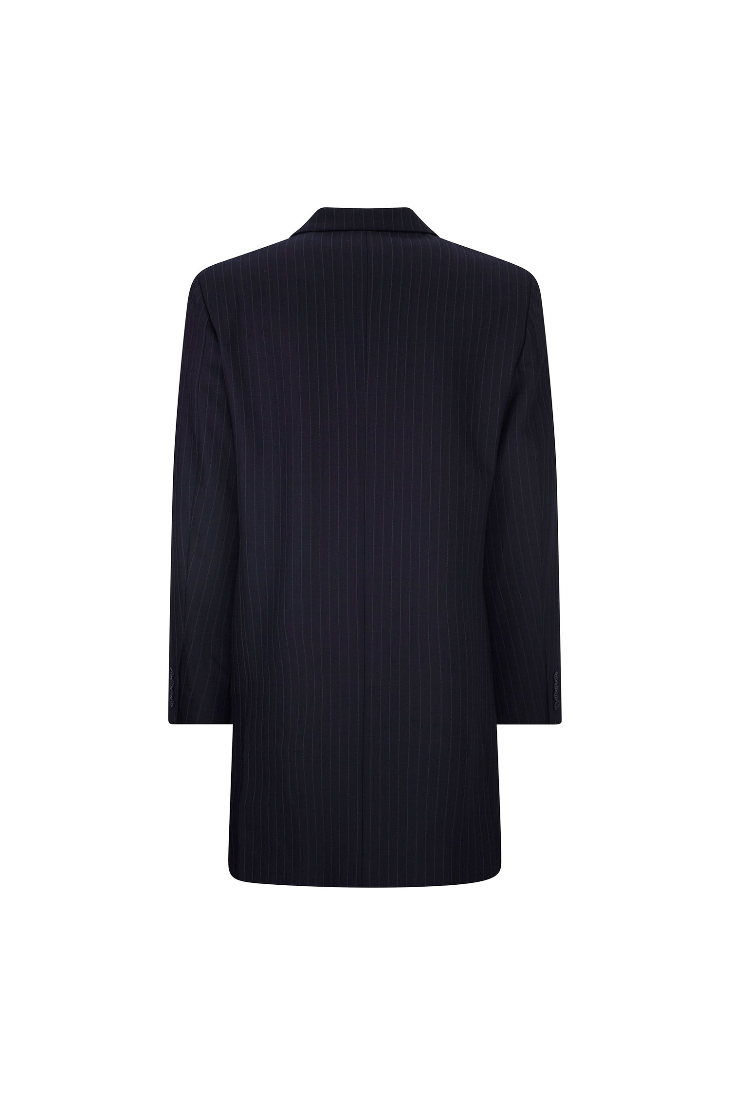 'CRYSTAL PINSTRIPE' DOUBLE BREASTED COAT -  - Libertine