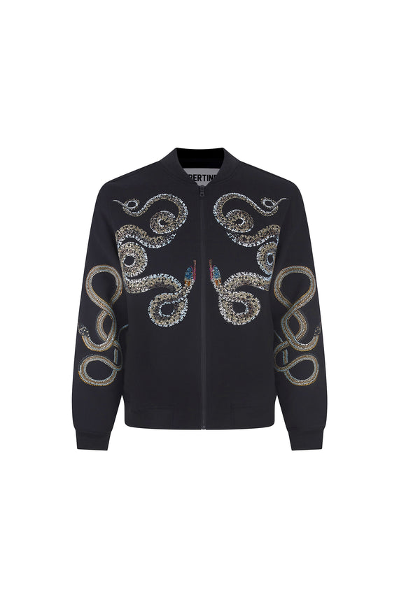 'REPTILIAN' BOMBER JACKET -  - Libertine