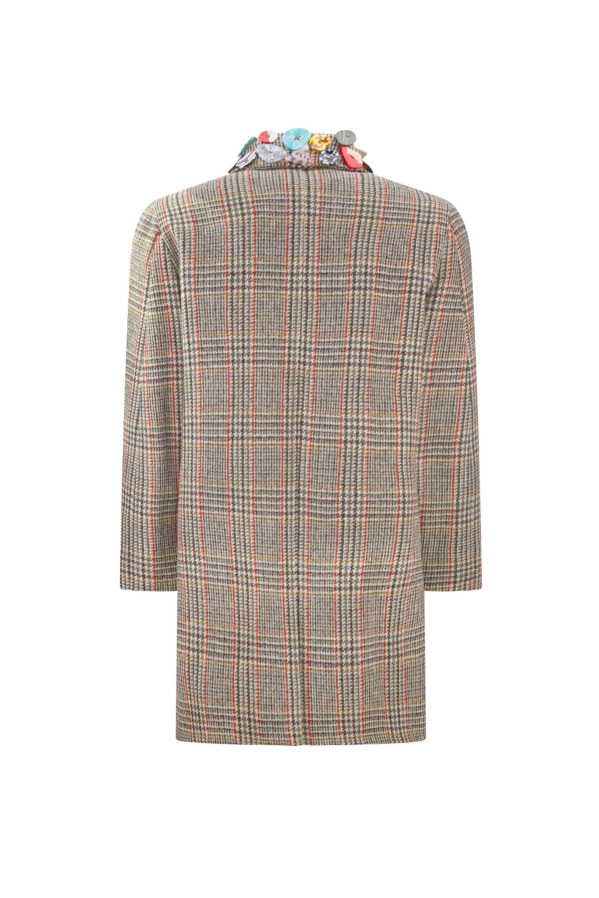 'MEMORY VASE' MAC COAT - - Libertine