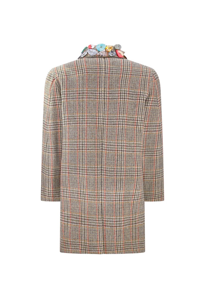 'MEMORY VASE' MAC COAT - - Libertine