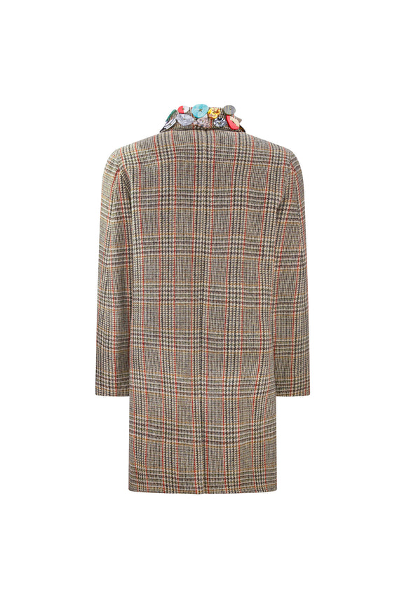 'MEMORY VASE' MAC COAT -  - Libertine