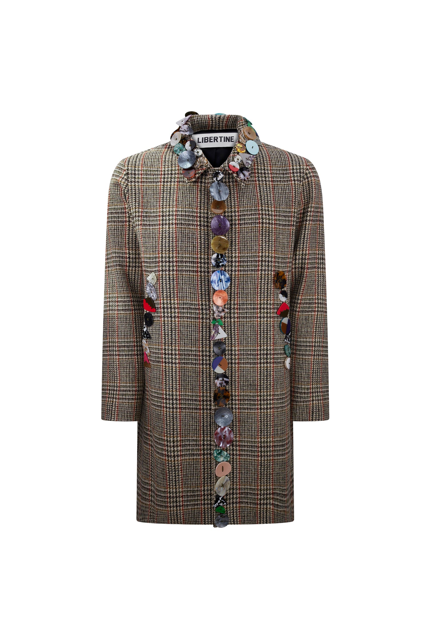 'MEMORY VASE' MAC COAT -  - Libertine