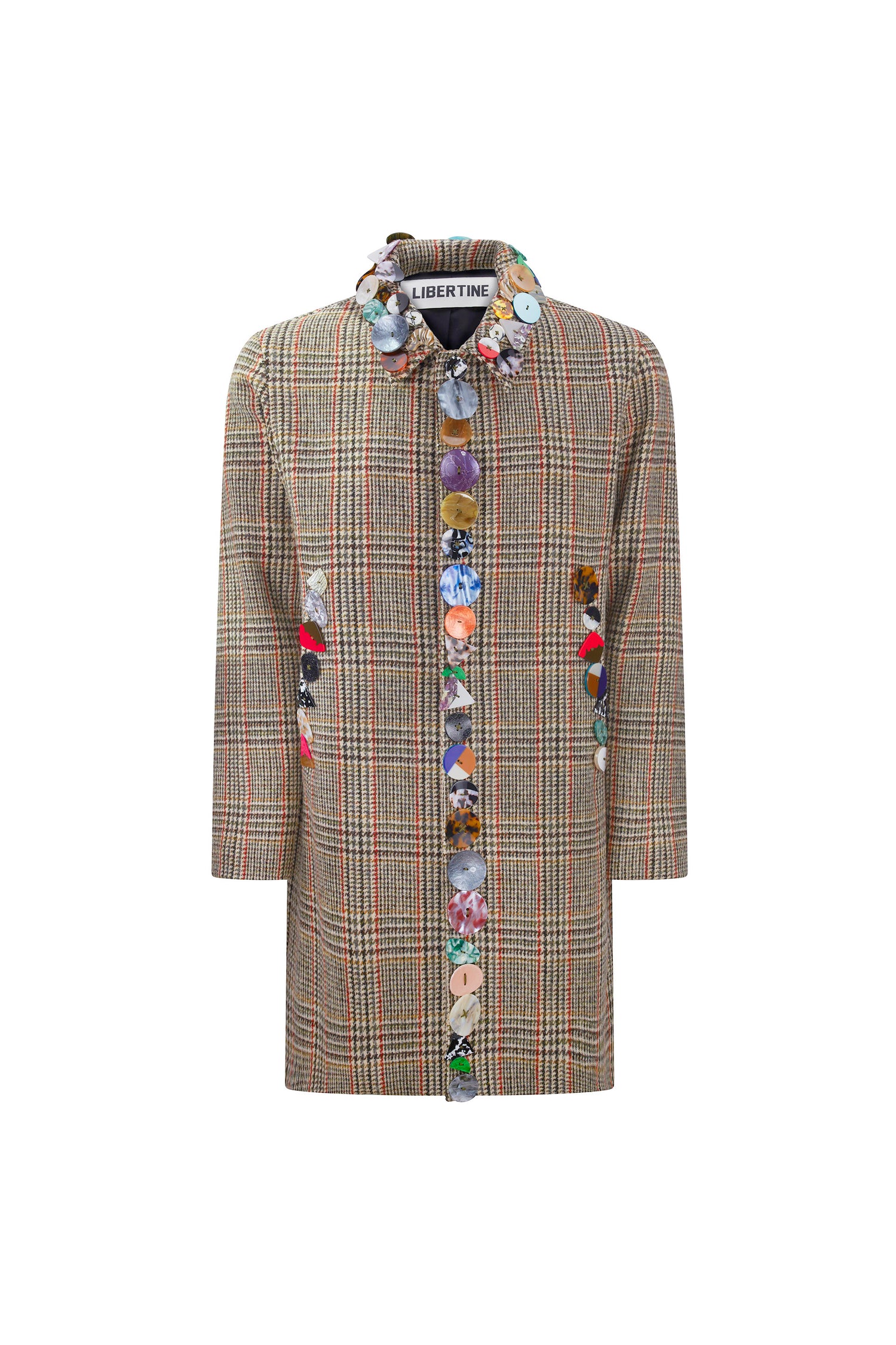 'MEMORY VASE' MAC COAT -  - Libertine