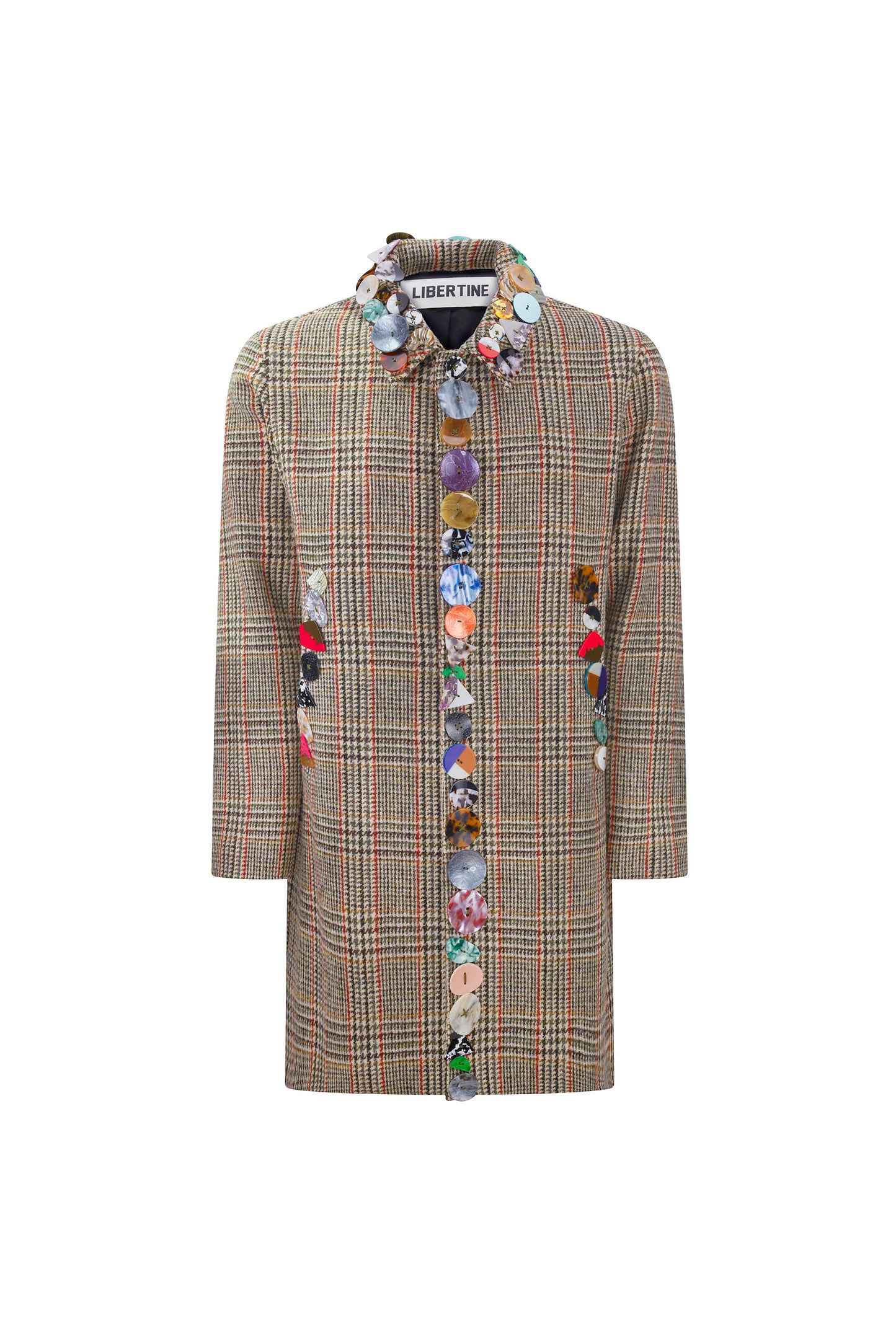 'MEMORY VASE' MAC COAT -  - Libertine