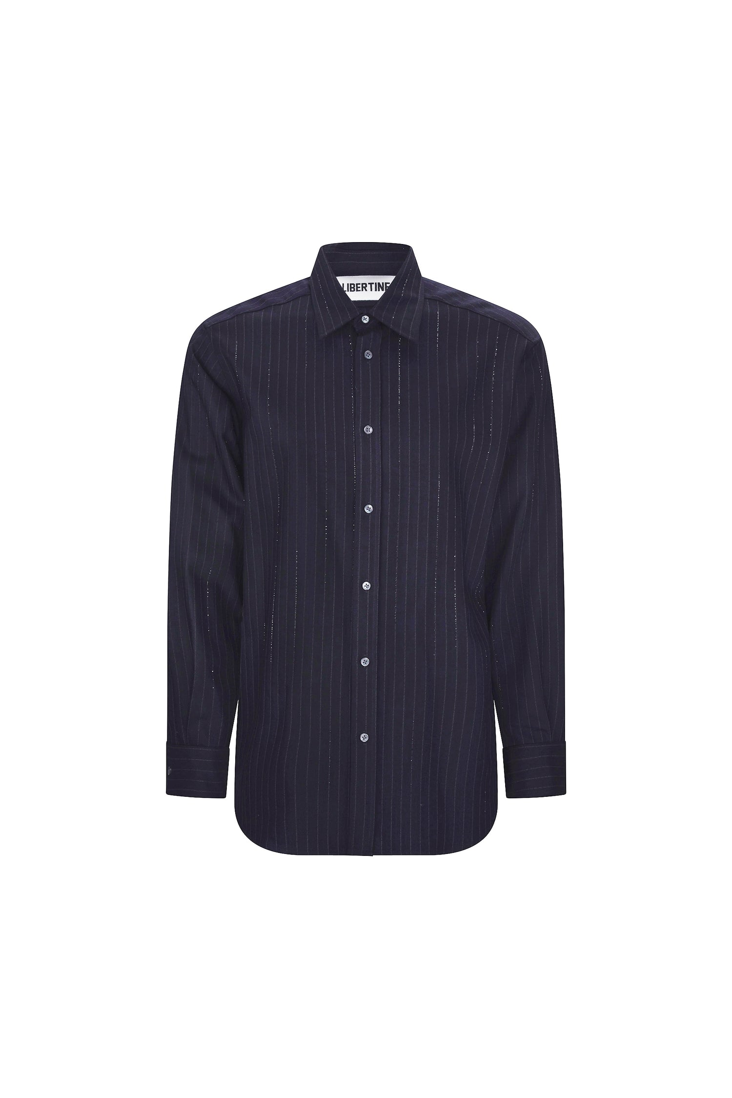 'CRYSTAL PINSTRIPE' CLASSIC SHIRT -  - Libertine