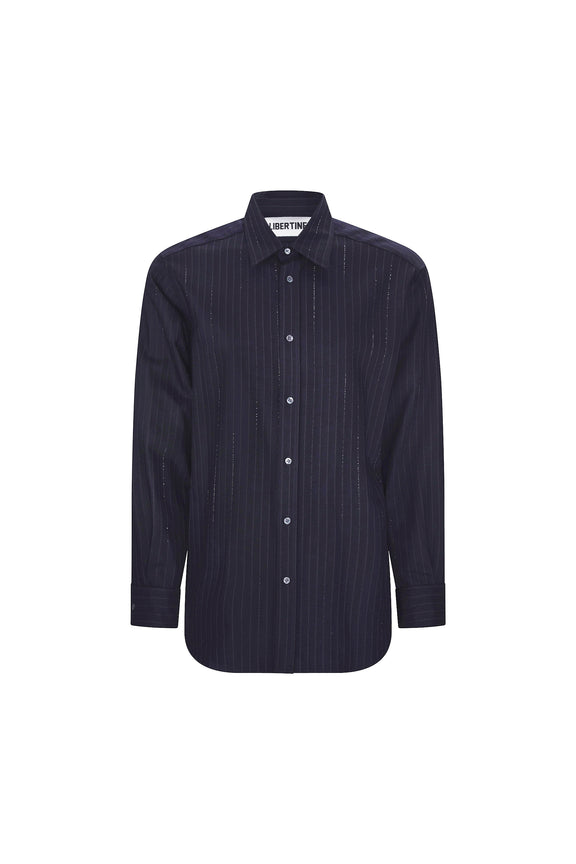 'CRYSTAL PINSTRIPE' CLASSIC SHIRT -  - Libertine