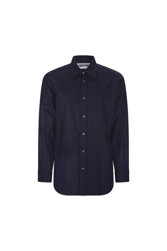 'CRYSTAL PINSTRIPE' CLASSIC SHIRT -  - Libertine