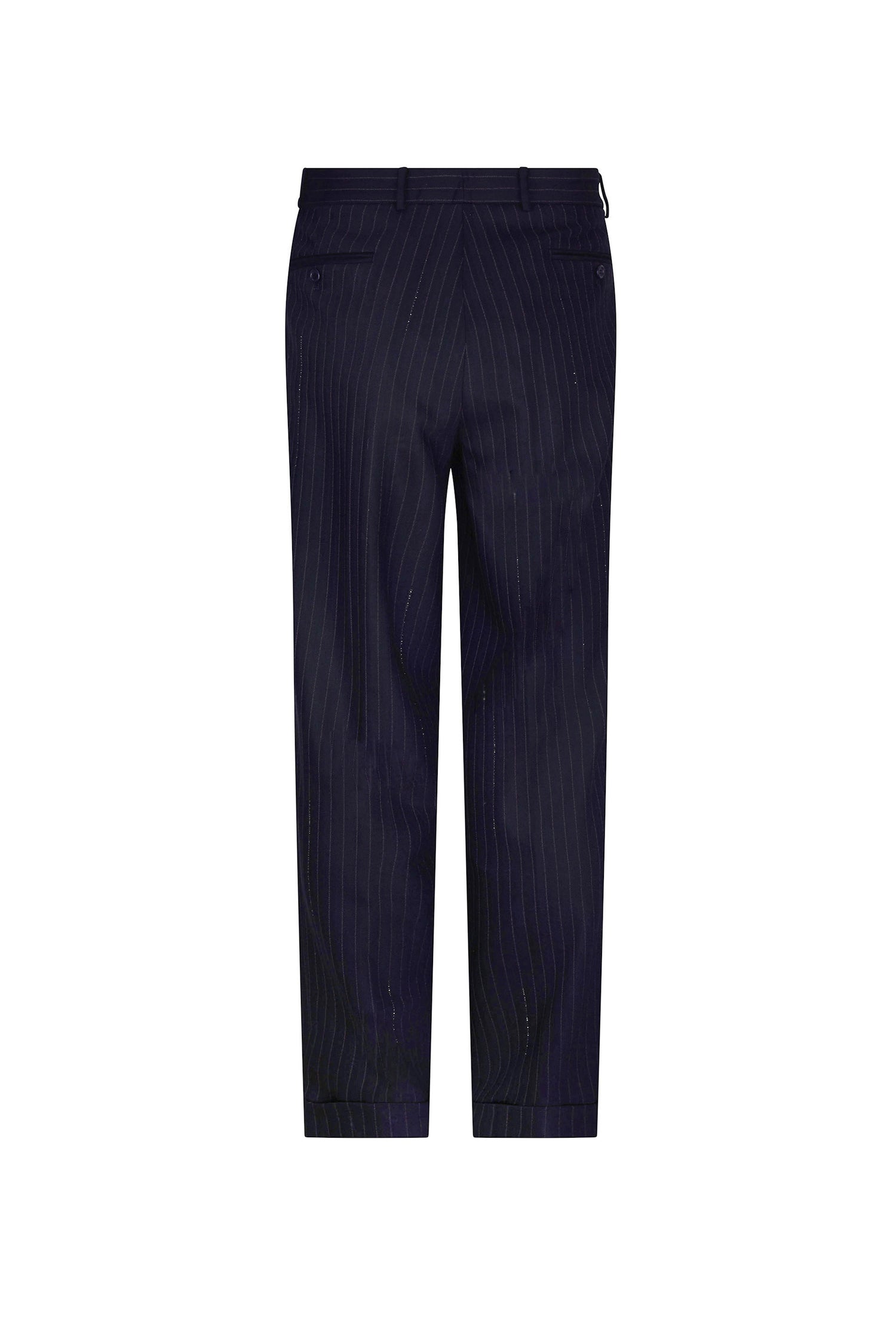 'CRYSTAL PINSTRIPE' WIDE LEG TROUSER -  - Libertine