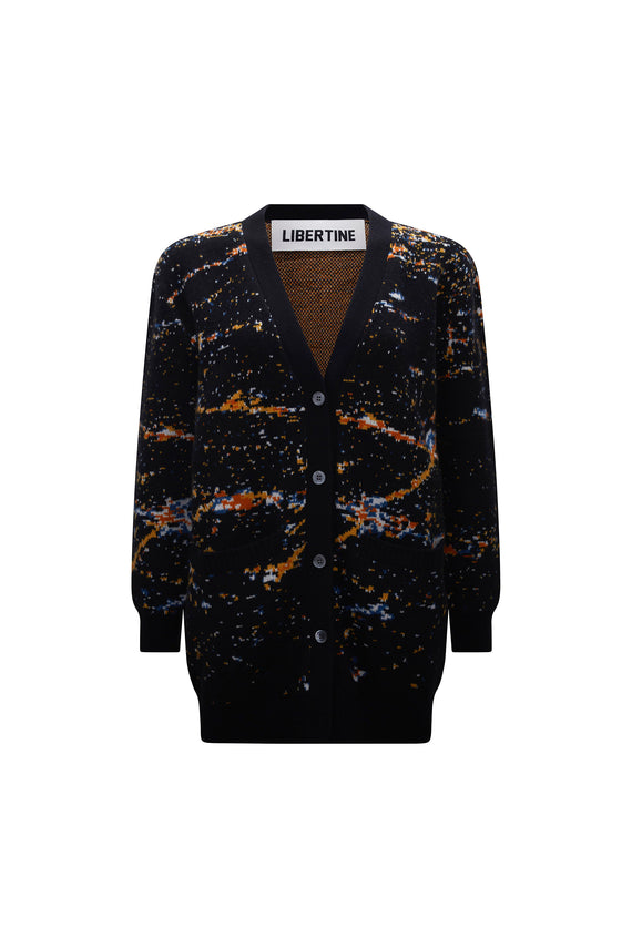 'LAX' OVERSIZED CARDIGAN -  - Libertine