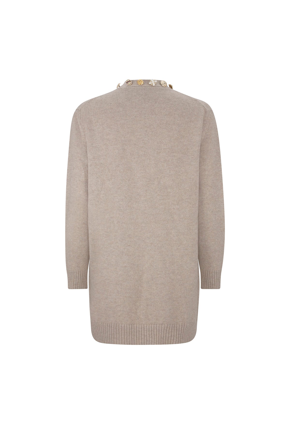 'BUTTON LUXE' OVERSIZED CARDIGAN - - Libertine