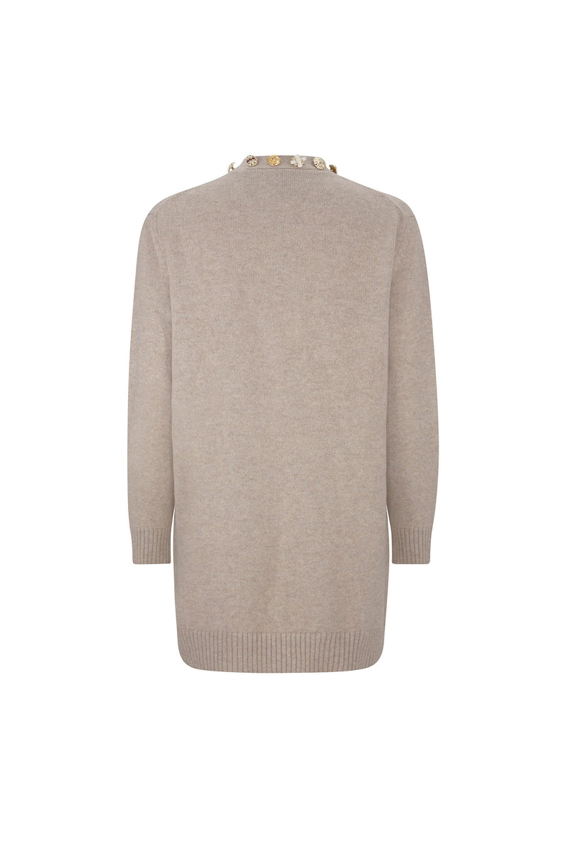 'BUTTON LUXE' OVERSIZED CARDIGAN - - Libertine