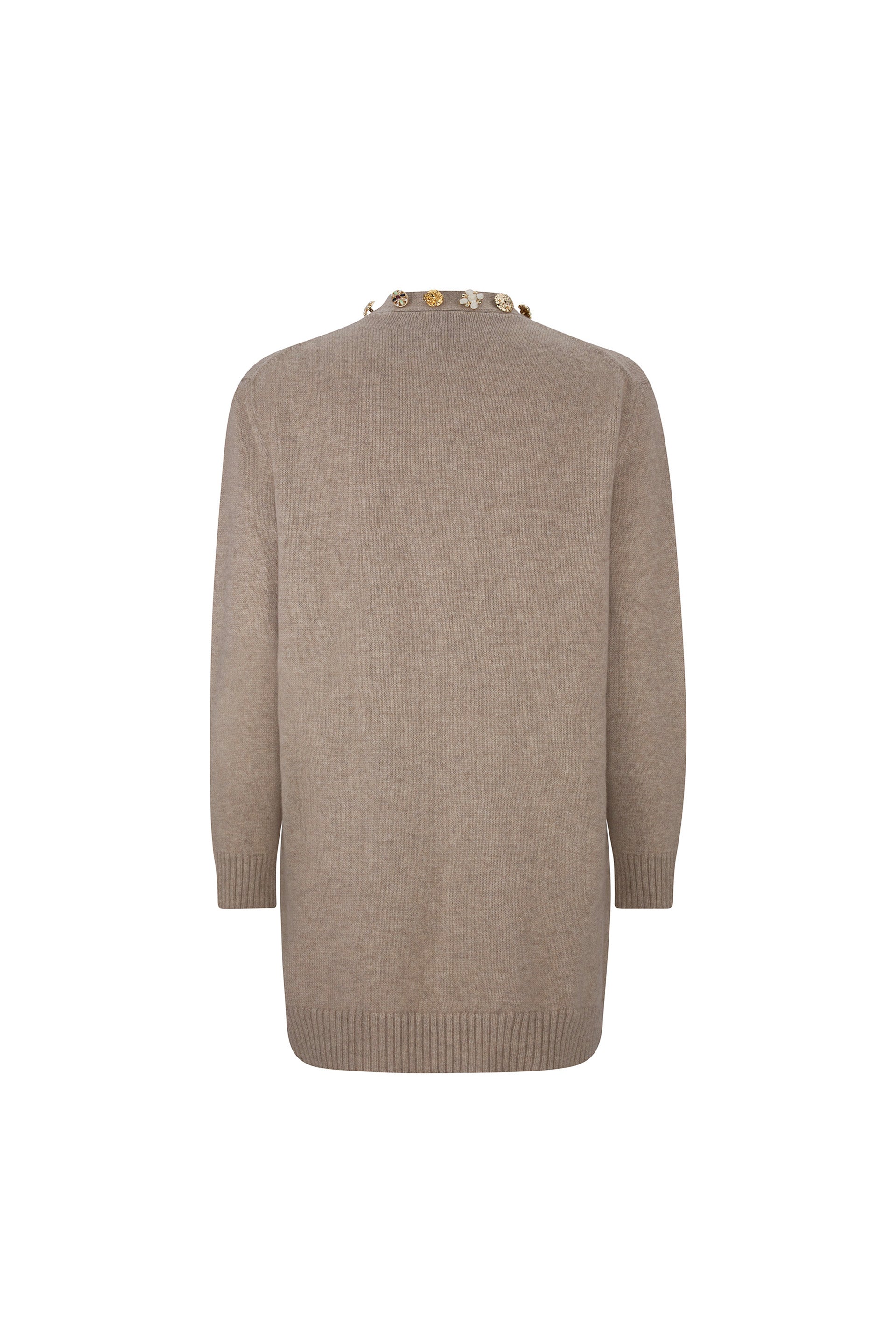 'BUTTON LUXE' OVERSIZED CARDIGAN - - Libertine