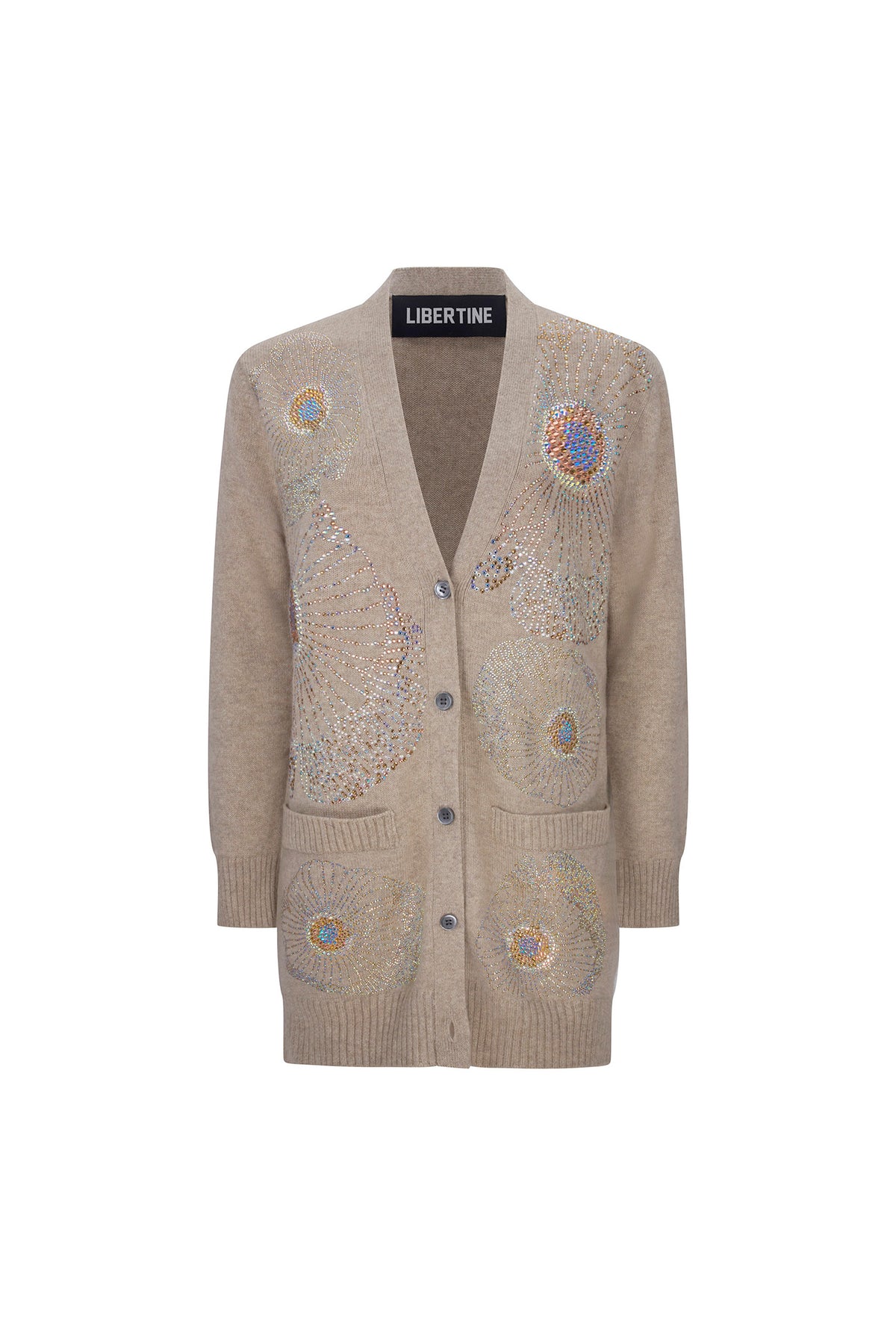 'GARDENIA' OVERSIZED CARDIGAN - - Libertine