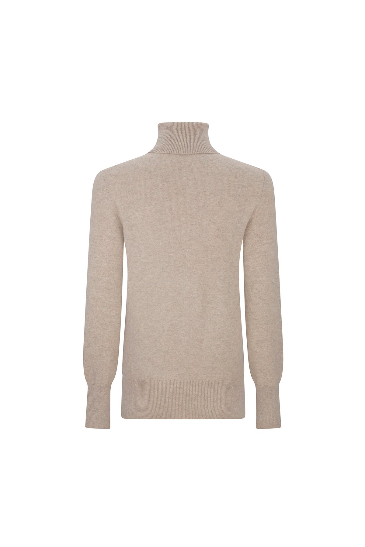 'LUXE BOUQUET BROWN' SLIM TURTLENECK - - Libertine