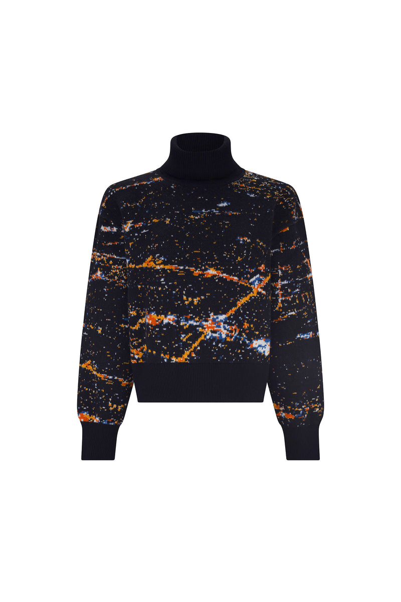 'LAX' CROPPED TURTLENECK - - Libertine