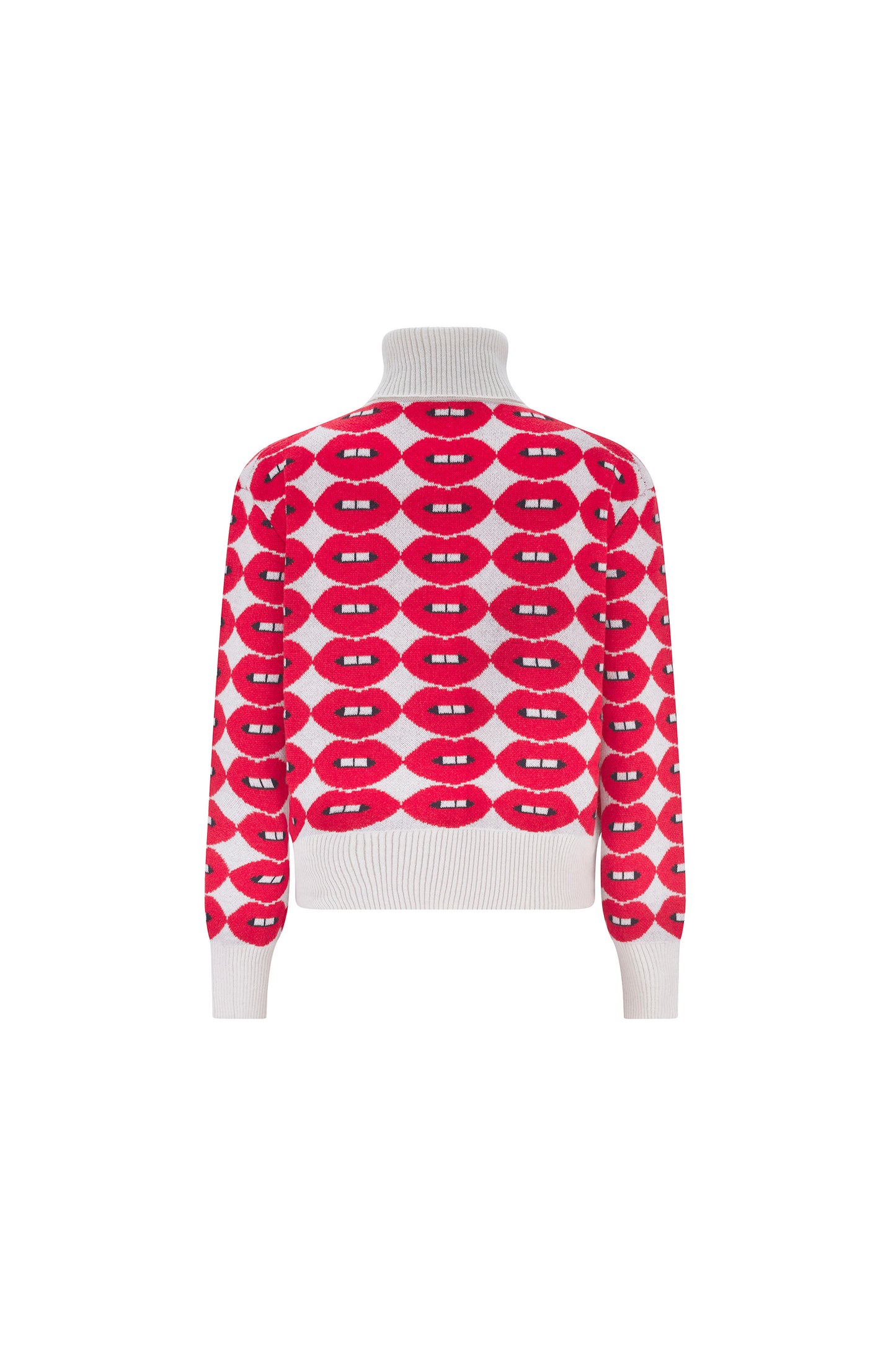 'FRENCH KISSING IN THE USA' CROPPED TURTLENECK -  - Libertine