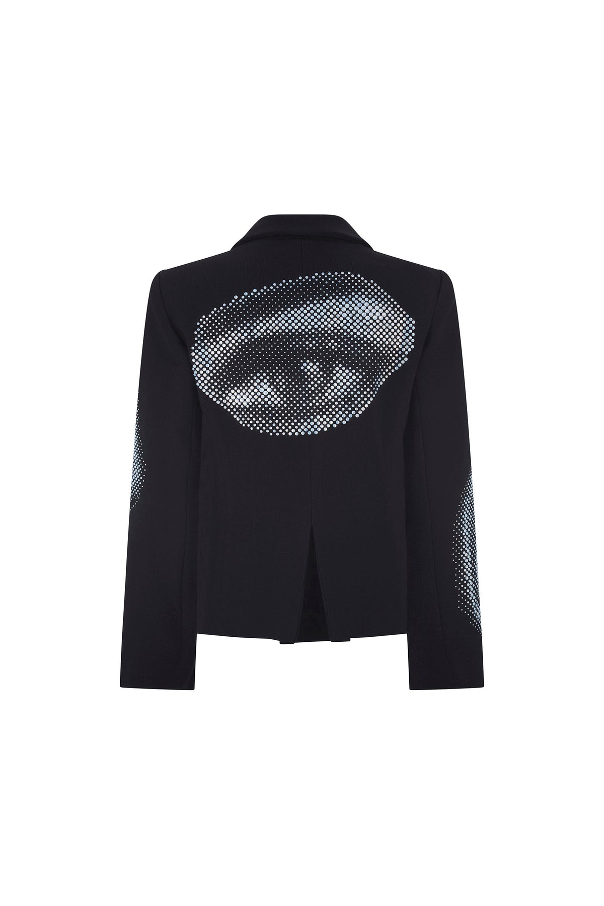 'FIVE SENSES CRYSTAL' L/S SHORT BLAZER - - Libertine