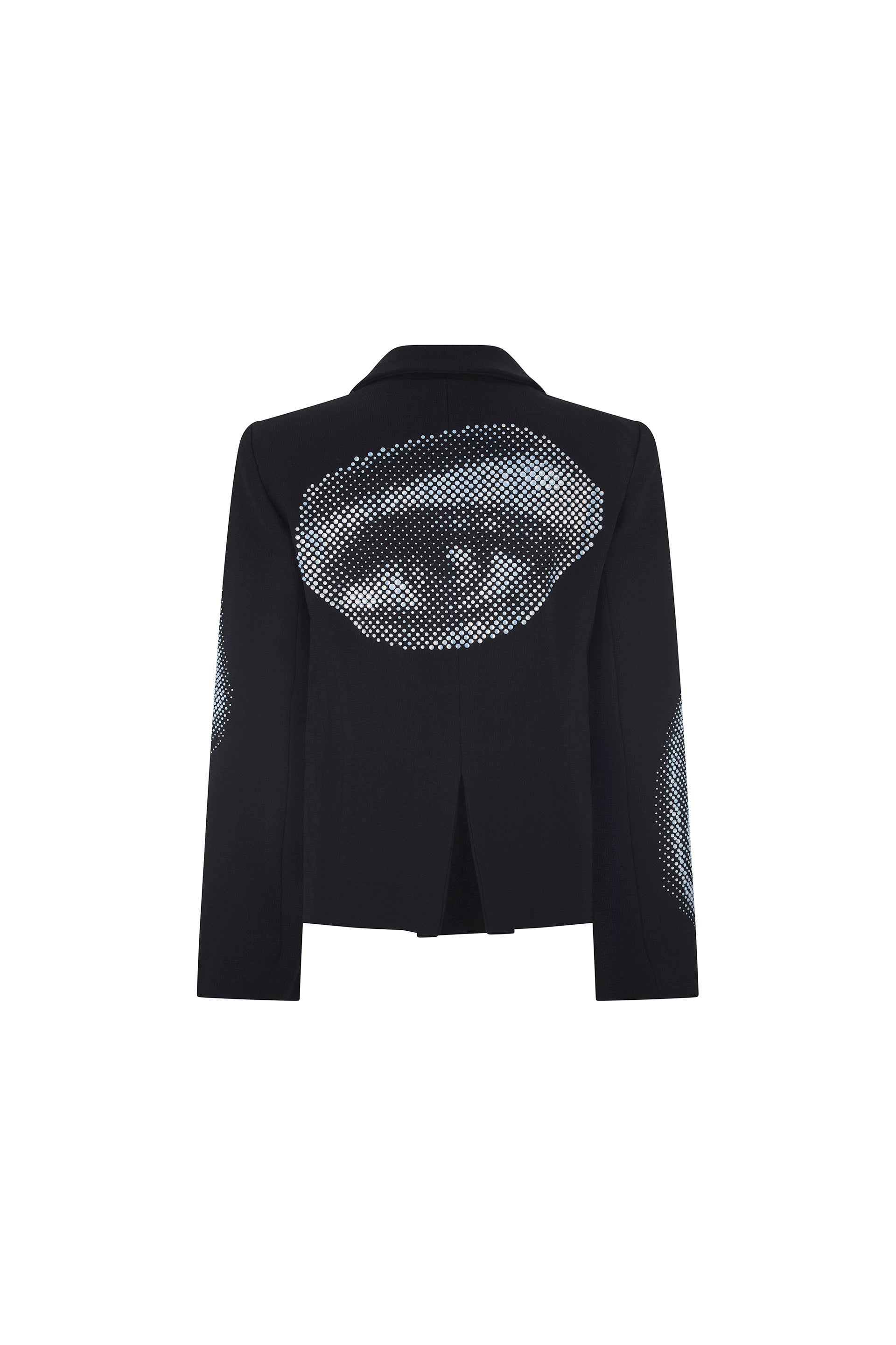 'FIVE SENSES CRYSTAL' L/S SHORT BLAZER -  - Libertine