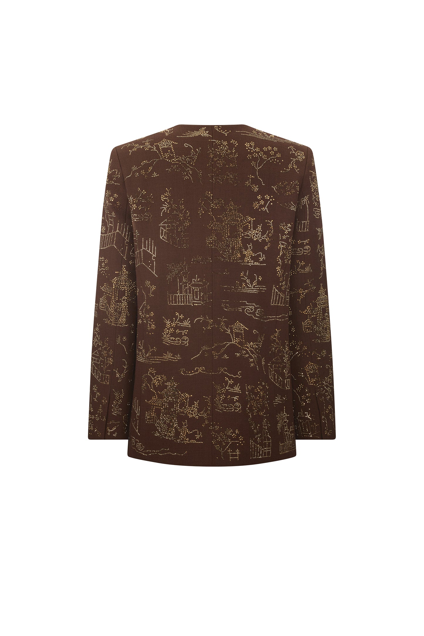 'CHINOISERIE' V NECK JACKET -  - Libertine