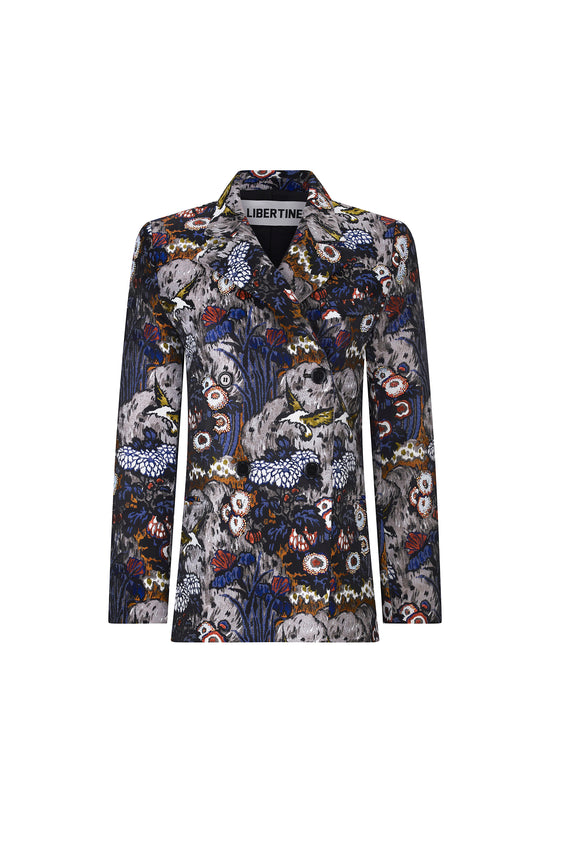 'SCHOLARS ROCK' DOUBLE BREASTED JACKET -  - Libertine