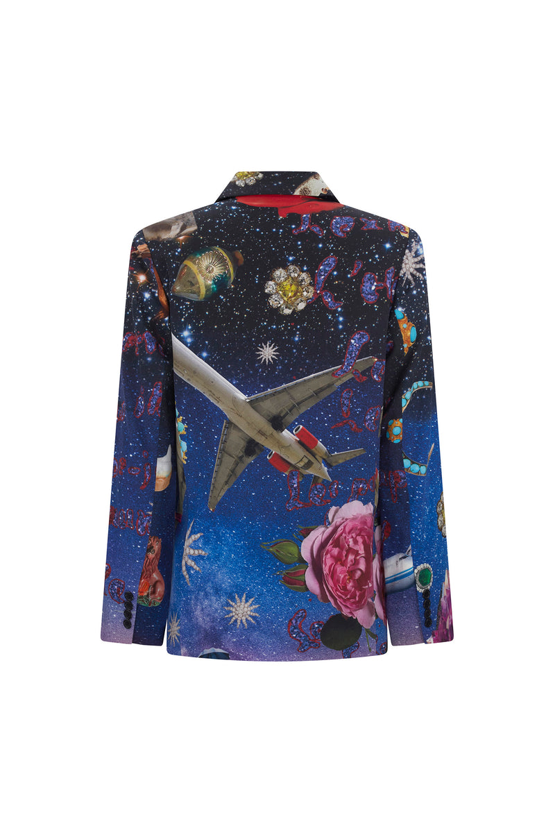 'STARRY NIGHT REDUX' DOUBLE BREASTED JACKET - - Libertine