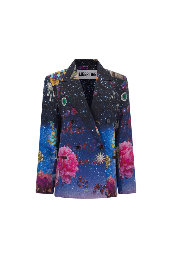 'STARRY NIGHT REDUX' DOUBLE BREASTED JACKET -  - Libertine