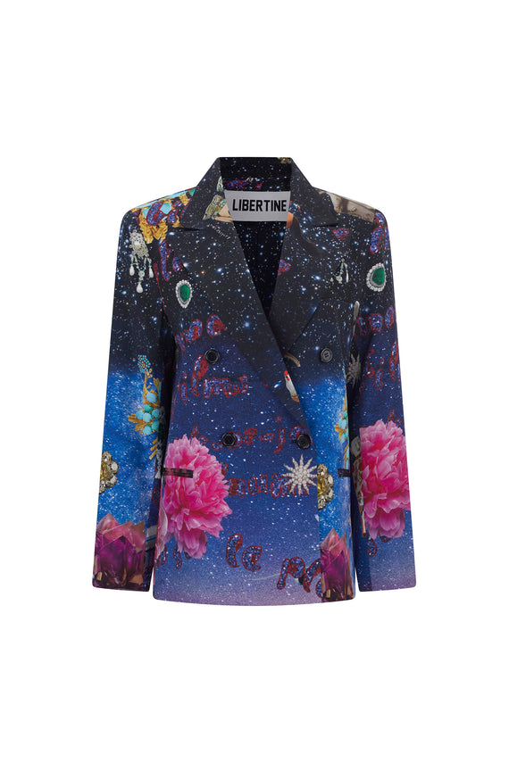 'STARRY NIGHT REDUX' DOUBLE BREASTED JACKET - - Libertine - Main image