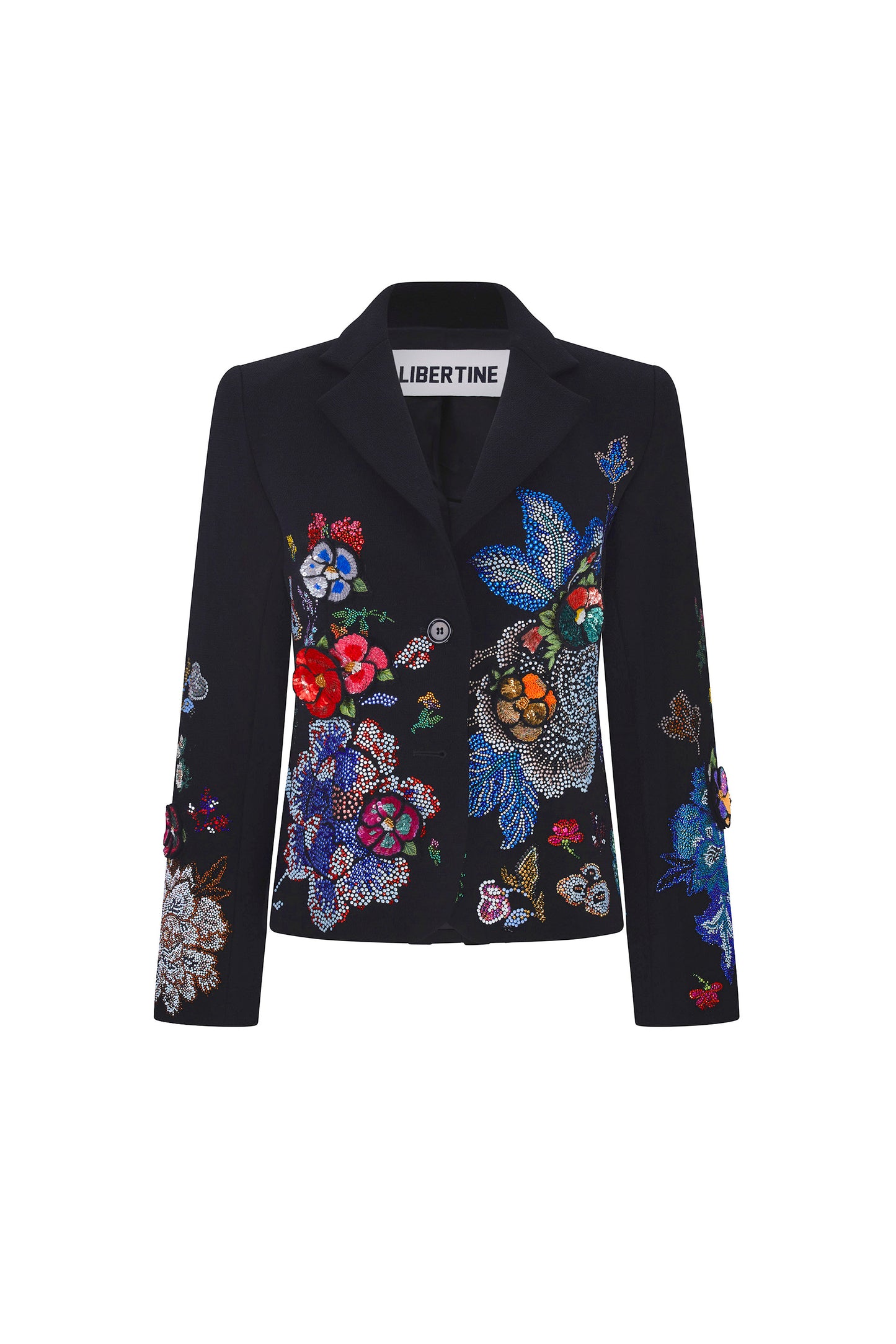 'LUXE BOUQUET' L/S SHORT JACKET -  - Libertine