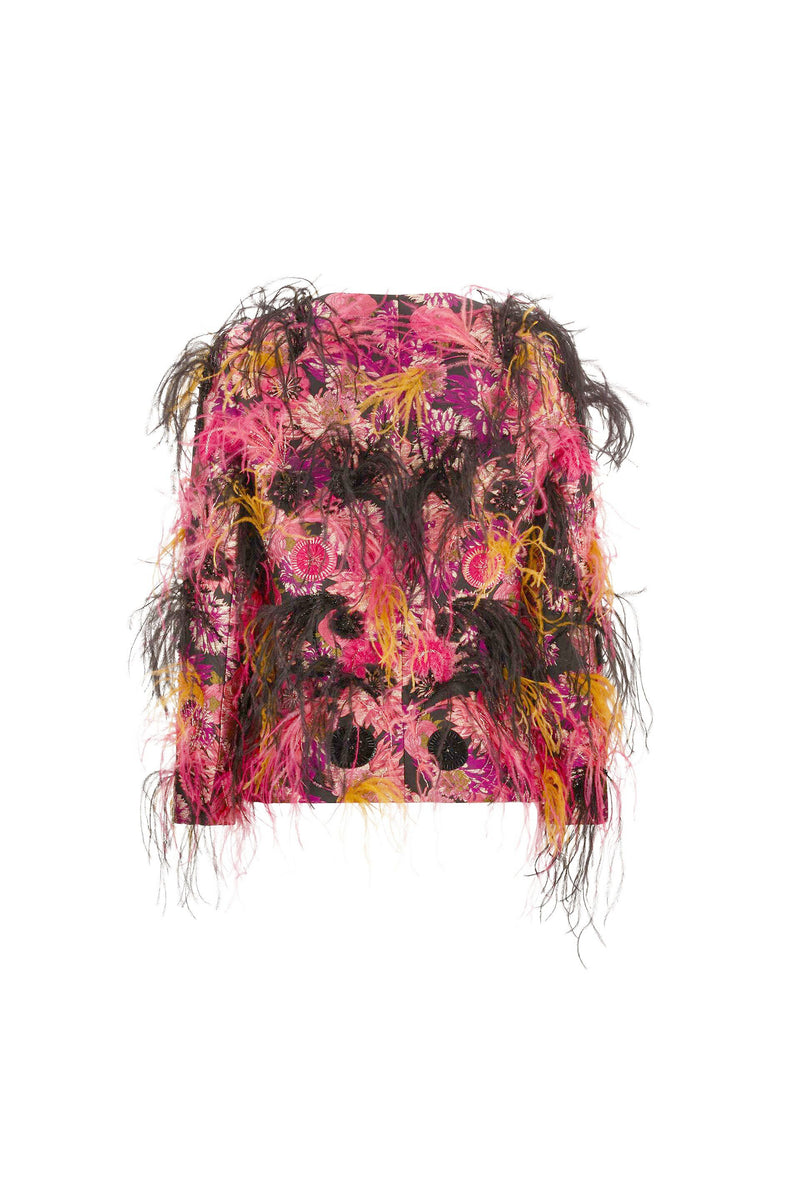 'PINK WISH JACQUARD' BETTY JACKET - - Libertine