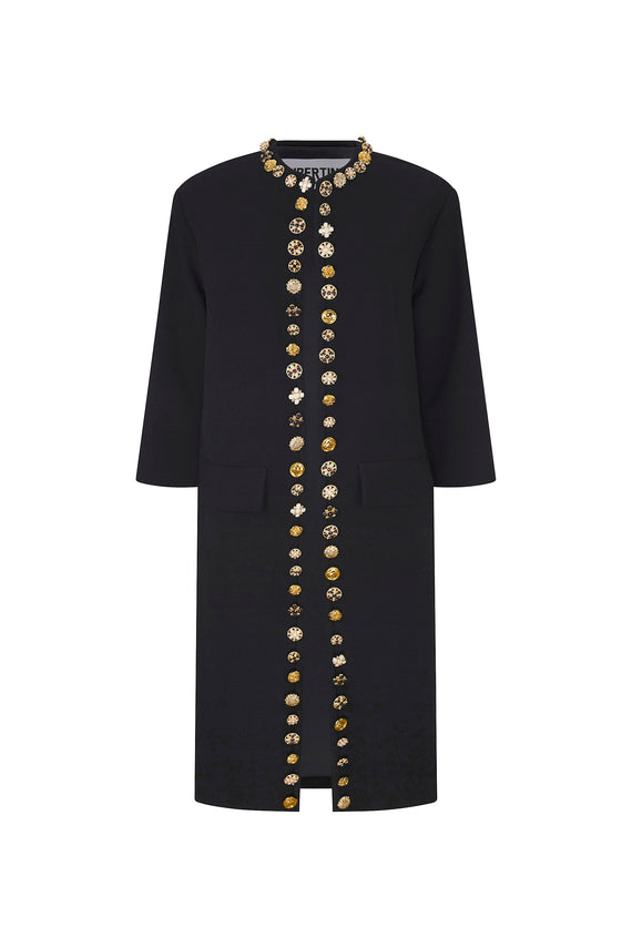 'BUTTON LUXE' DUSTER COAT - - Libertine - Main image