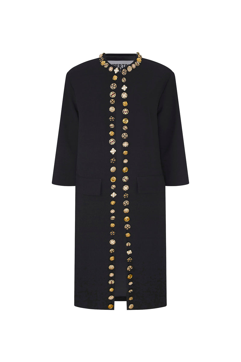 'BUTTON LUXE' DUSTER COAT - - Libertine