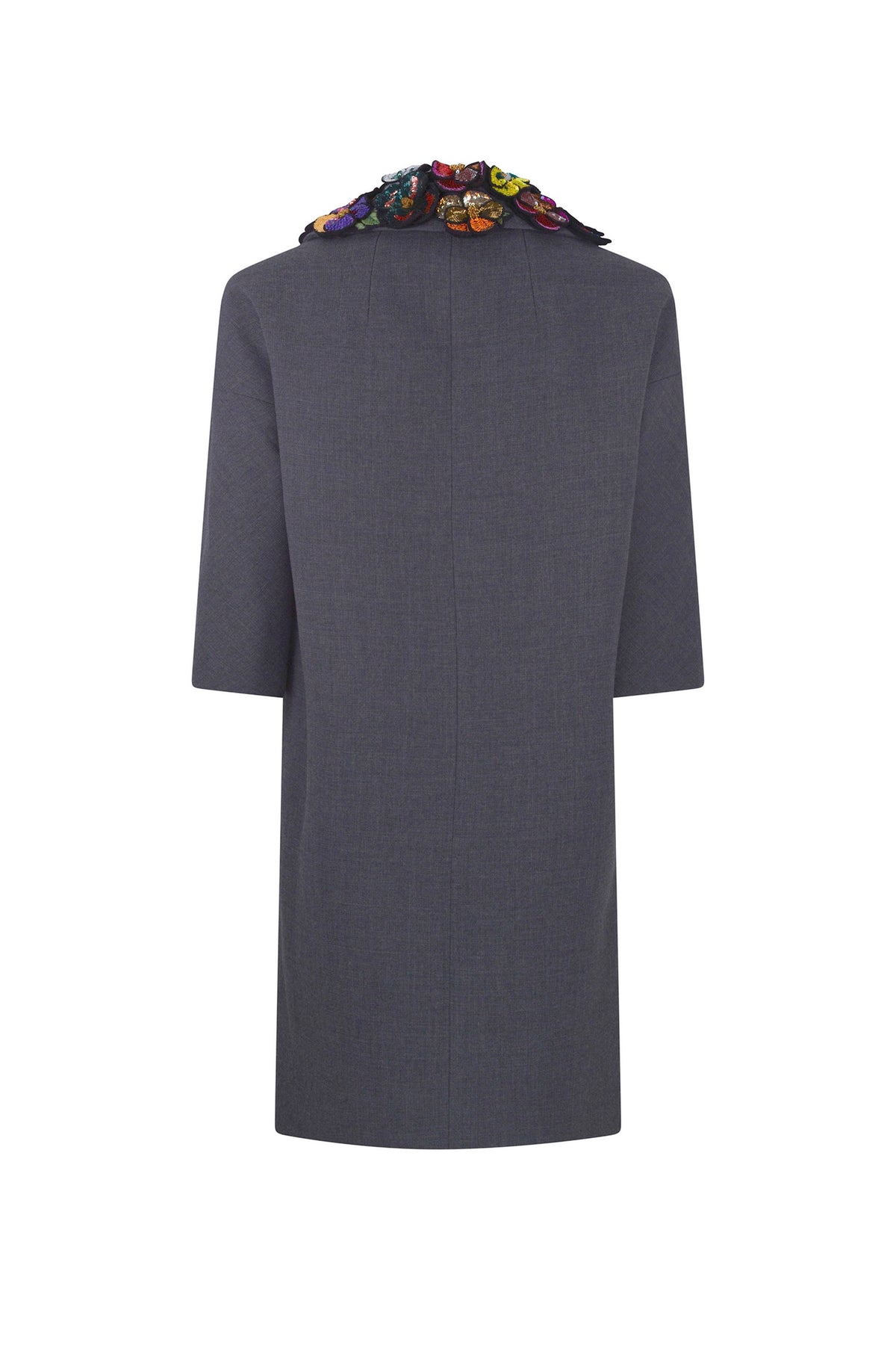 'PANSY GARDEN PATCH' PATCH POCKET COAT - - Libertine