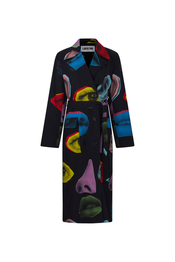 'FIVE SENSES' LONG TRENCH COAT -  - Libertine