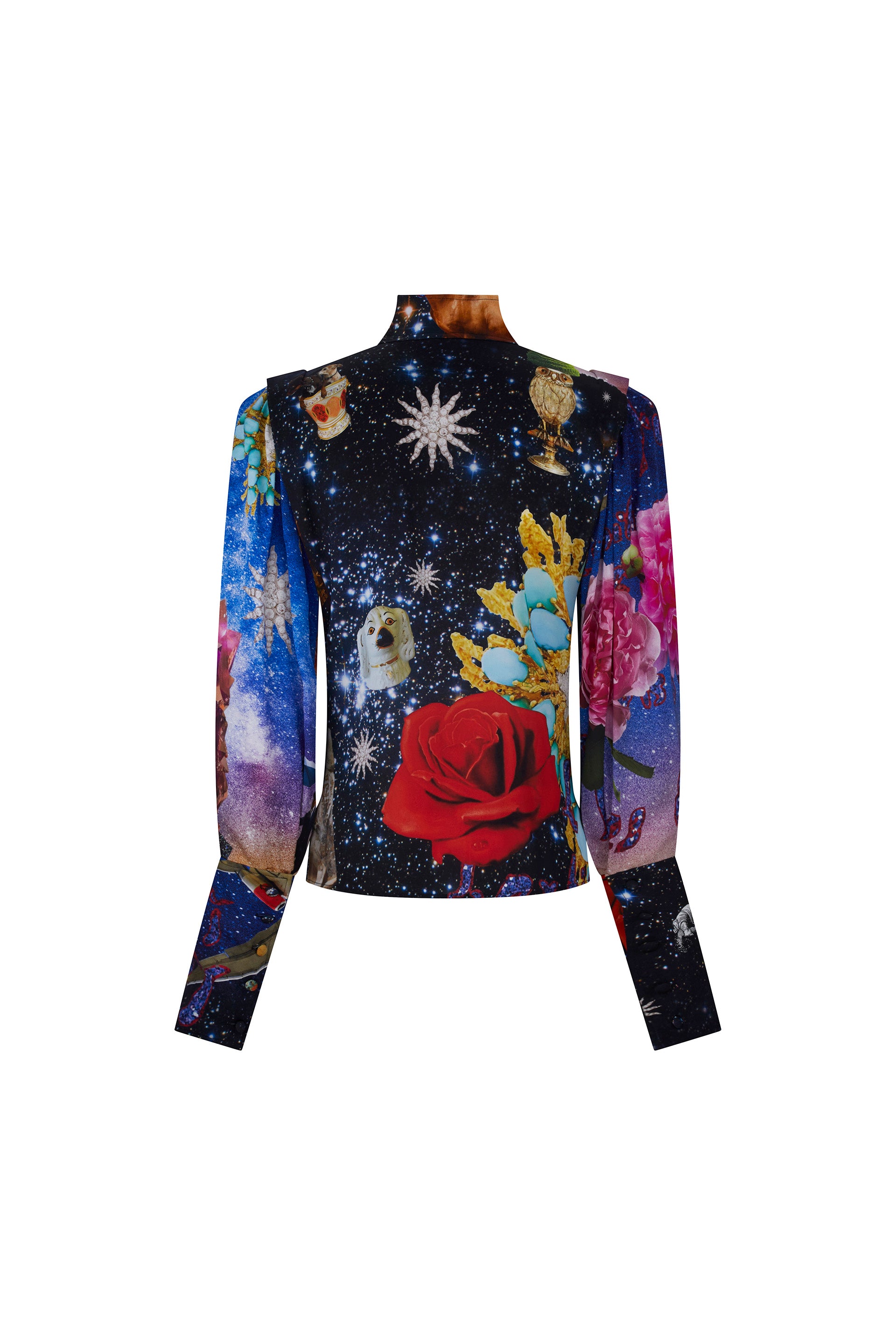 'STARRY NIGHT REDUX' BISHOP SLEEVE BLOUSE -  - Libertine